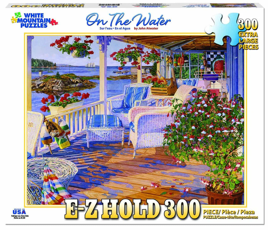 ATWATER, John On the Water Sur l'eau White Mountain 1286 Casse-tête 300 morceaux