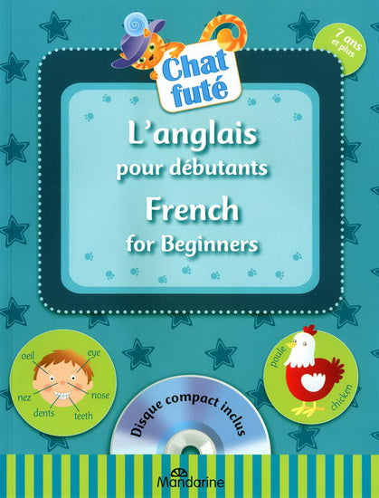 L'Anglais pour débutant / French for beginers + CD, MANDARINE 9782896920365