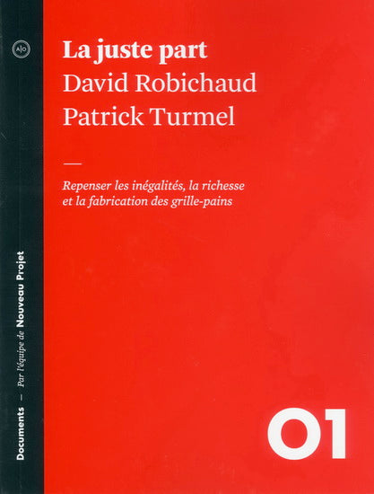 ROBICHAUD TURMEL : La Juste part ATELIER 10 9782924153000