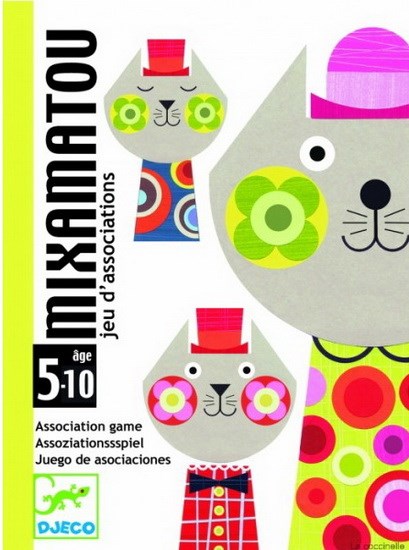 Mixamatou, jeu d'association DJECO DJ05130 Jeu 5 ans et plus