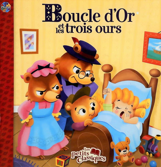 Boucle d'Or et les trois ours, Les petits classiques PHIDAL 9782764325452