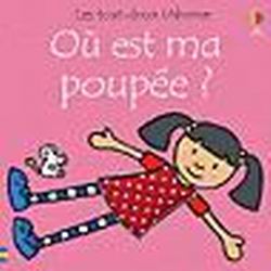 Où est ma poupée? Les tout-doux USBORNE 9780746059159