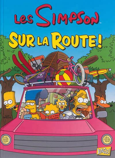 GROENING : Les Simpson T22 Sur la route ! JUNGLE 9782822202671