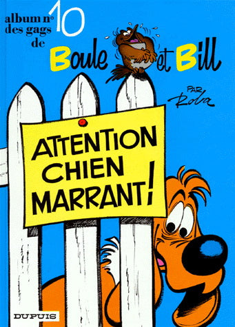 ROBA Boule et Bill : T10 Attention chien marrant! DUPUIS 9782800103495