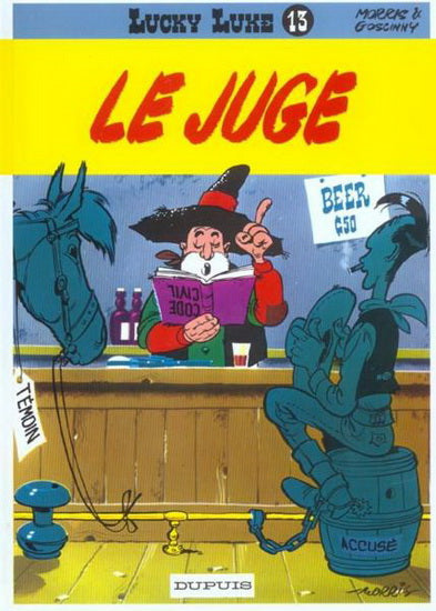 Lucky Luke T13 Le Juge DUPUIS 9782800114538