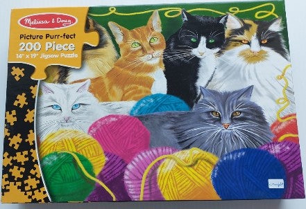 Picture Purr-fect Melissa Doug Casse-tête 200 morceaux