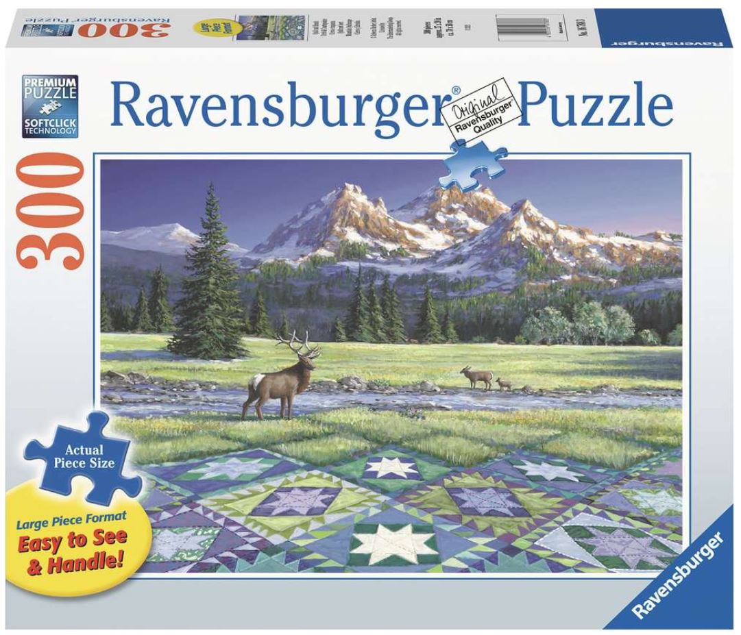 Cerfs et courtepointe Ravensburger 167883 Casse-tête 300 morceaux