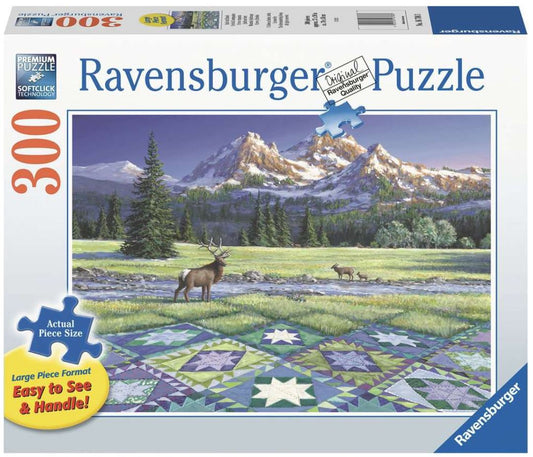 Cerfs et courtepointe Ravensburger 167883 Casse-tête 300 morceaux