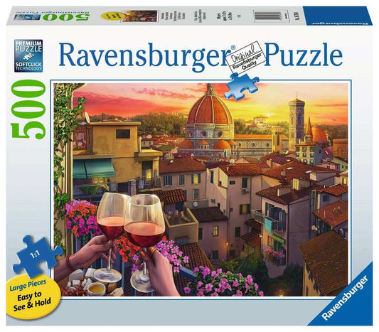 Terrasse confortable Ravensburger 167968 Casse-tête 500 morceaux