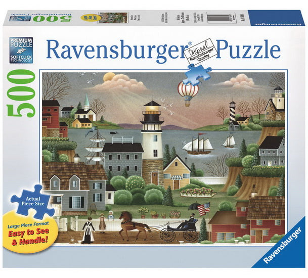 Phare à l'anse Ravensburger 148998 Casse-Tête 500 morceaux