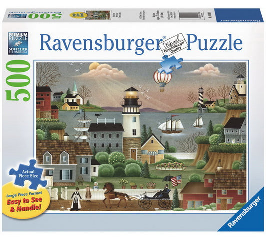 Phare à l'anse Ravensburger 148998 Casse-Tête 500 morceaux