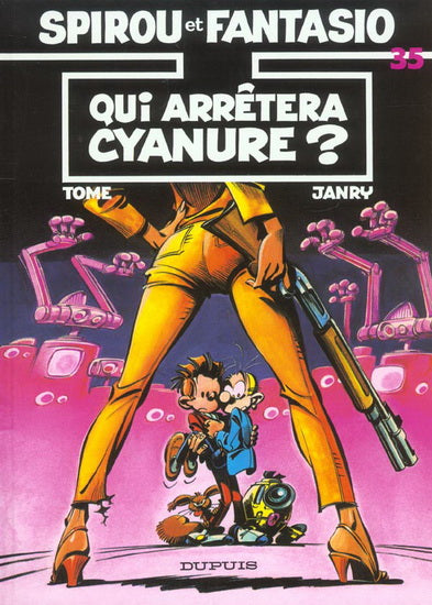 JANRY : Spirou et Fantasio T35 Qui arrêtera Cyanure? DUPUIS 9782800111360
