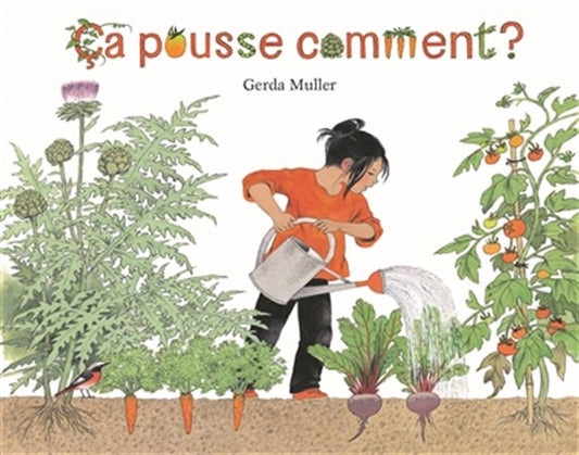 MULLER, Gerda : Ça pousse comment? ÉCOLE DES LOISIRS 9782211220484