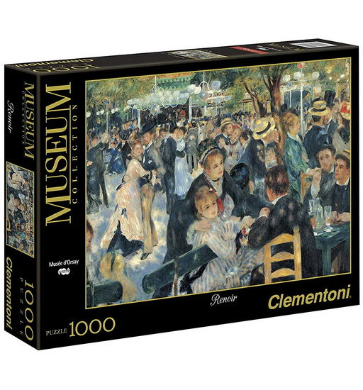 Museum Collection : Bal au moulin de la Galette Clementoni 31412 Casse-tête 1000 morceaux