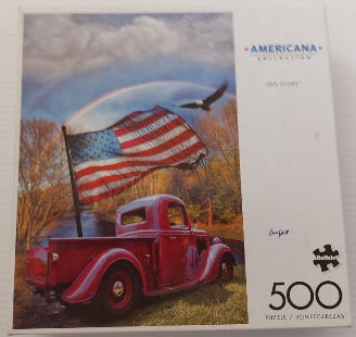 Old Glory Americana Buffalo 03710 Casse-tête 500 morceaux