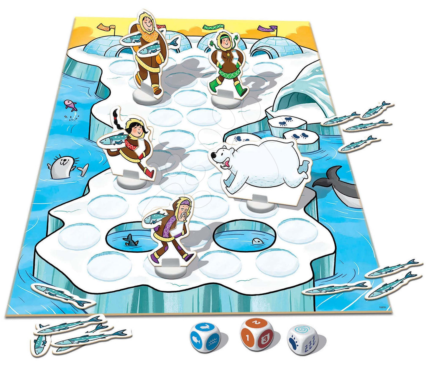 Polar adventure : Pêche et fil à l'igloo! EDUCA Jeux 4 ans et +