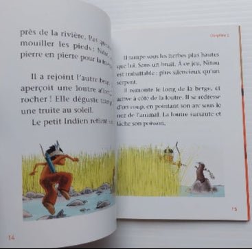 CANTIN PELON : Qui es le plus fort ? Nitou l'indien FLAMMARION 9782081202252