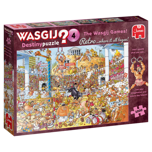 Destiny 4 Retro Odyssée Olympique Wasgij  01991 Casse-tête 1000 morceaux