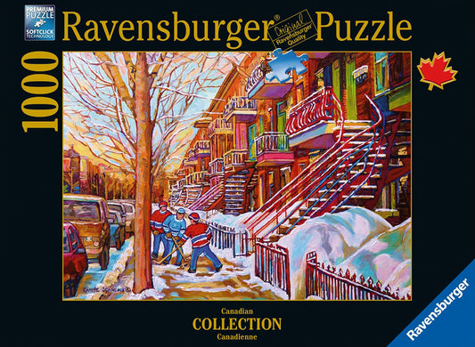 SPANDAU, Carole : Hockey de rue Ravensburger 195435 Casse-tête 1000 morceaux