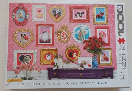 For the Love of Animals / Pour l'amour des animaux EUROGRAPHICS 6000-6094 Casse-tête 1000 morceaux