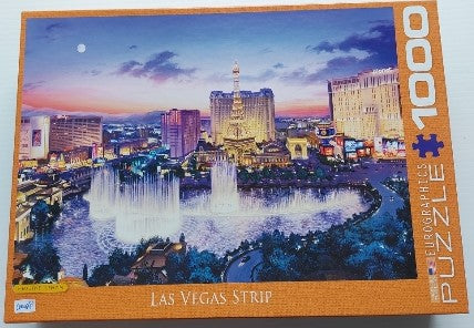 LUSHPIN, Eugene: Las Vegas Strip Eurographics 6000-5491 Casse-tête 1000 morceaux