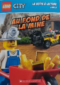 LEGO City, La boîte à lecture : T8 Au fond de la mine SCHOLASTIC 9781443159593