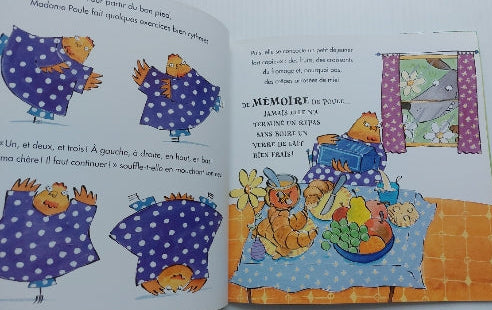 ROUSSEAU FAVREAU:  Une drôle de journée pour Madame Poule DOM et CIE 9782895129431