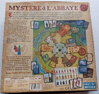 Mystère à l'Abbaye Days of Wonder Jeux 8 ans et+
