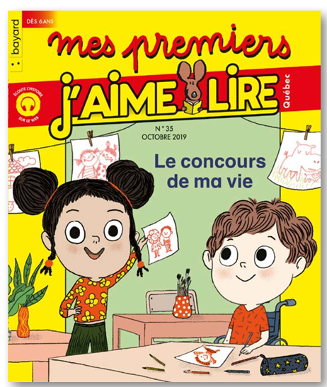 No 35 Octobre 2019 Mes premiers J'aime lire : Le concours de ma vie