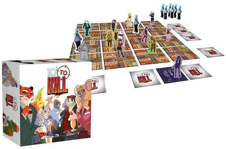 10' to kill TRIC TRAC Jeu 10 ans et plus