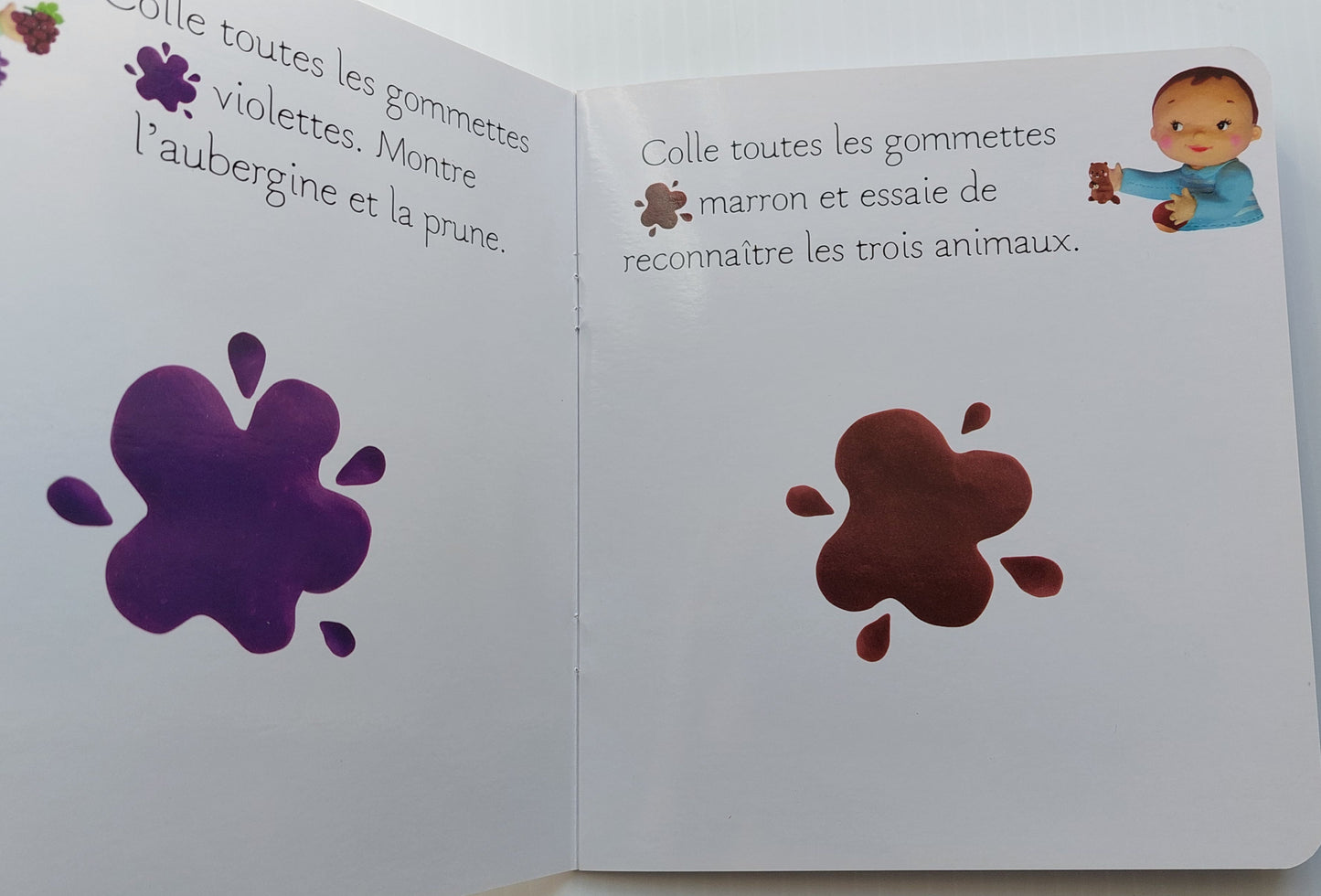 Gommettes des bébés : Les couleurs FLEURUS 9782215166450