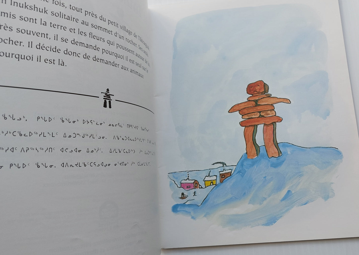 COLLECTIF : Un Inukshuk solitaire, SCHOLASTIC 9780590516525