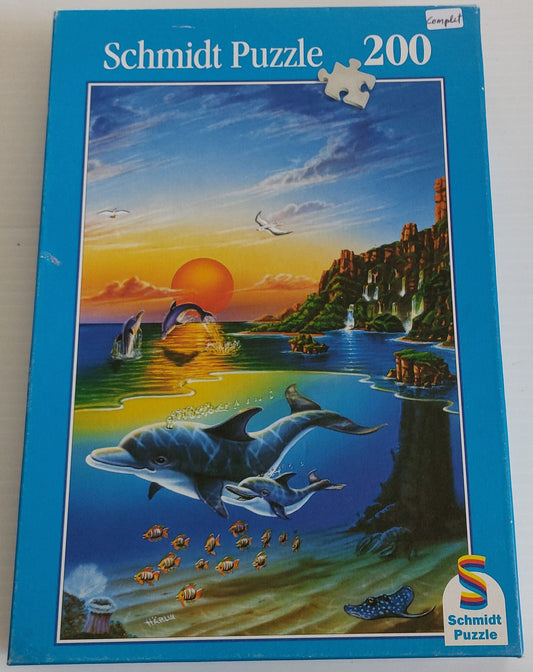 Dauphins SCHMIDT 55196 Casse-tête 200 morceaux