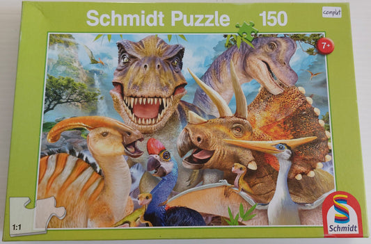 Dinosaures SCHMIDT 56452 Casse-tête 150 morceaux