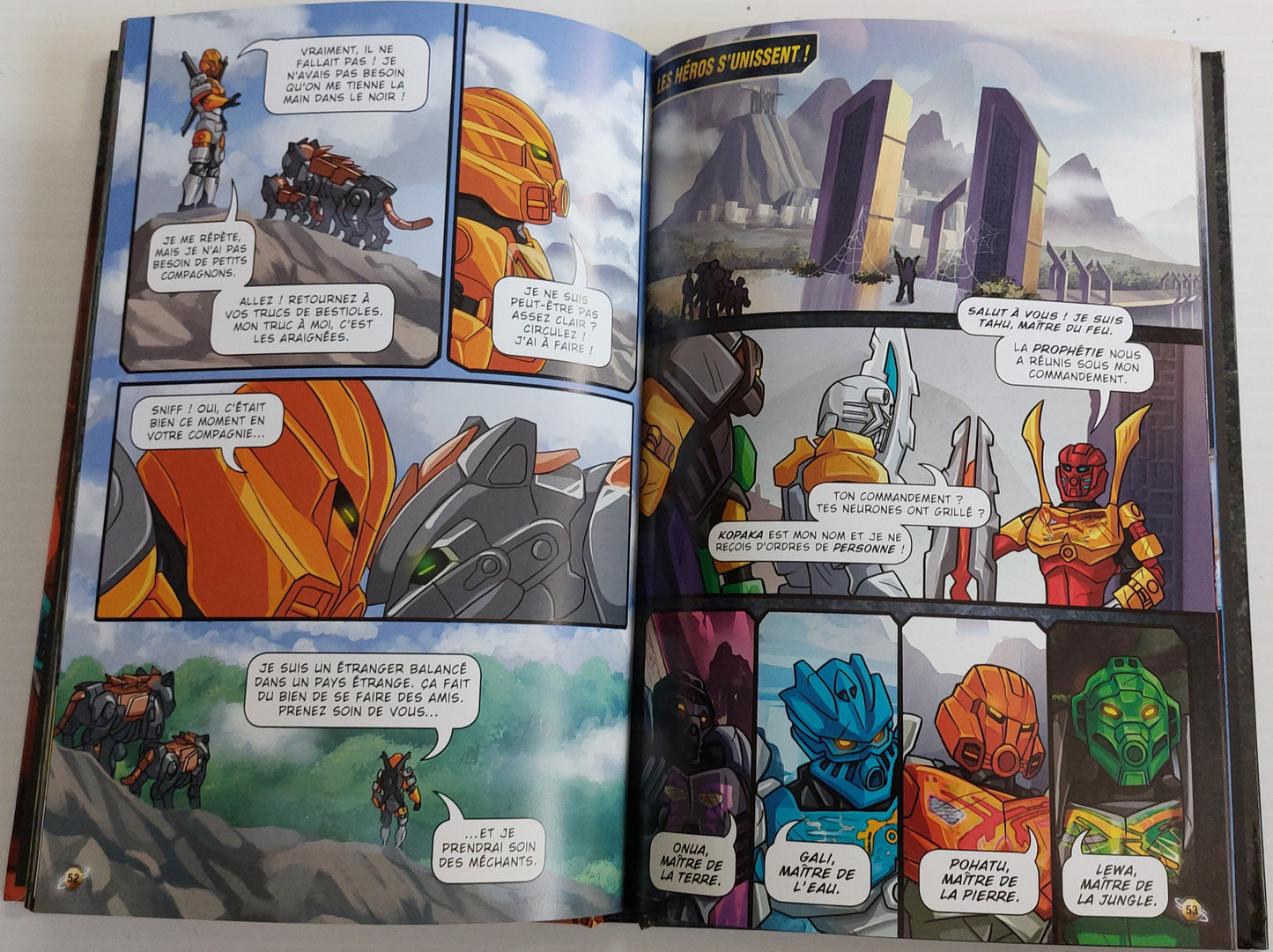 LEGO Bionicle : T1 L'union des toa HACHETTE 9782014018264