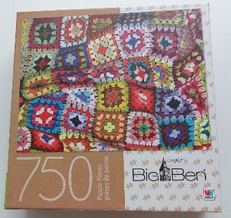 Couverture au crochet Big Ben MB Puzzle 6046597 Casse-tête 750 morceaux