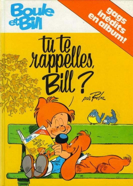 ROBA Boule et Bill : Tu te rappelles, Bill? FRANCE LOISIRS 2724255089