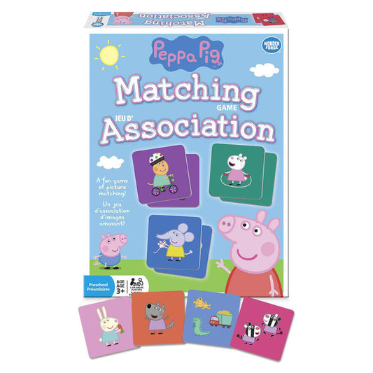 Jeu de mémoire Association Peppa Pig WONDER FORGE Jeux 3 ans +