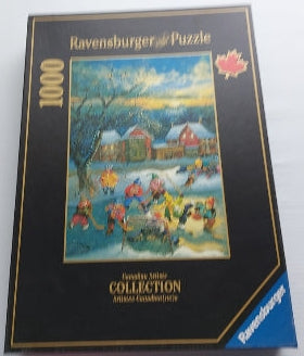 PAQUIN La fin de la partie Casse-tête 156689 Ravensburger 1000 morceaux