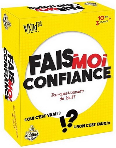 Fais-moi confiance Gladius GLA4410 Jeu 10 ans +
