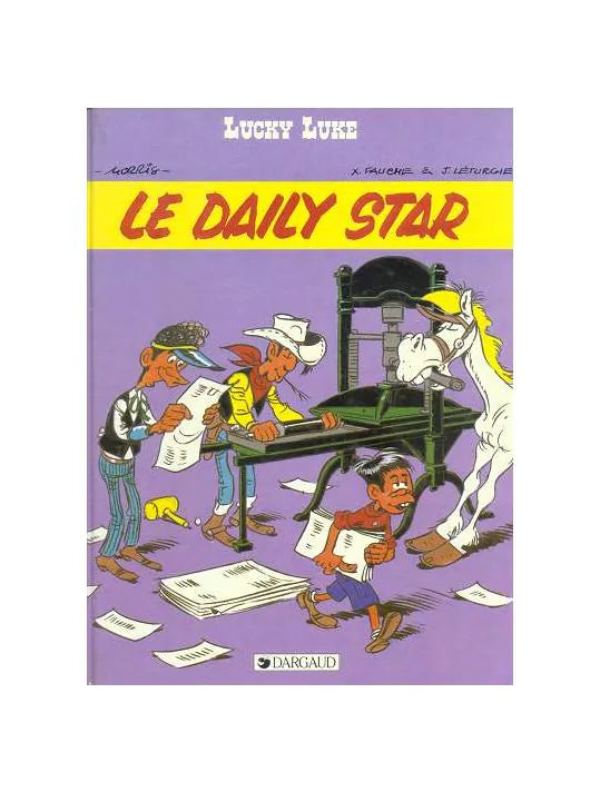T23 Le daily star Lucky Luke DARGAUD 2205026925