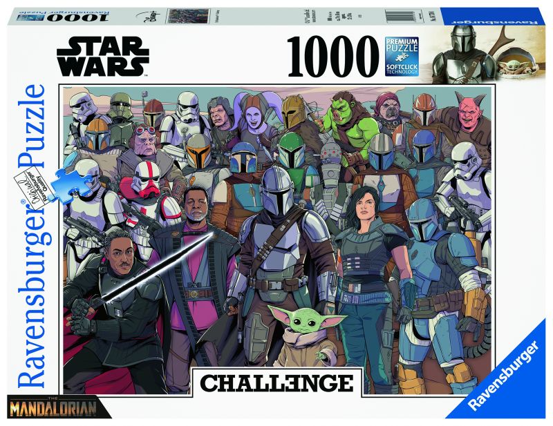 Star Wars The Mandalorian Challenge Ravensburger 167708 Casse-tête 1000 morceaux