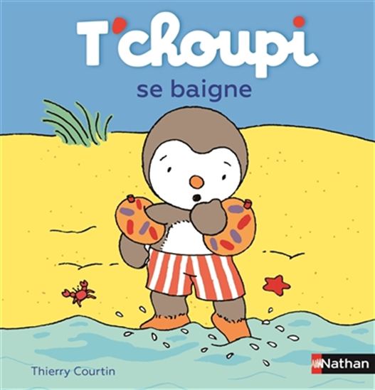 COURTIN, T11  T'choupi se baigne NATHAN 9782092574218