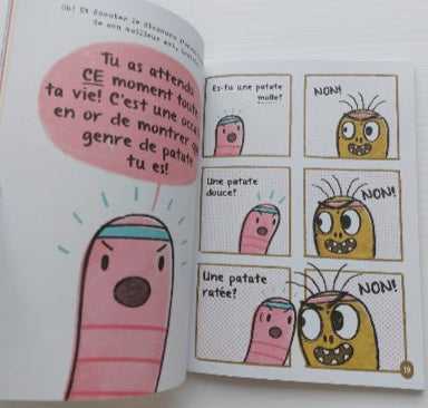 CLANTON, Ben : Les aventures de patate pourrie T1 Le meilleur du monde! SCHOLASTIC 9781039702370