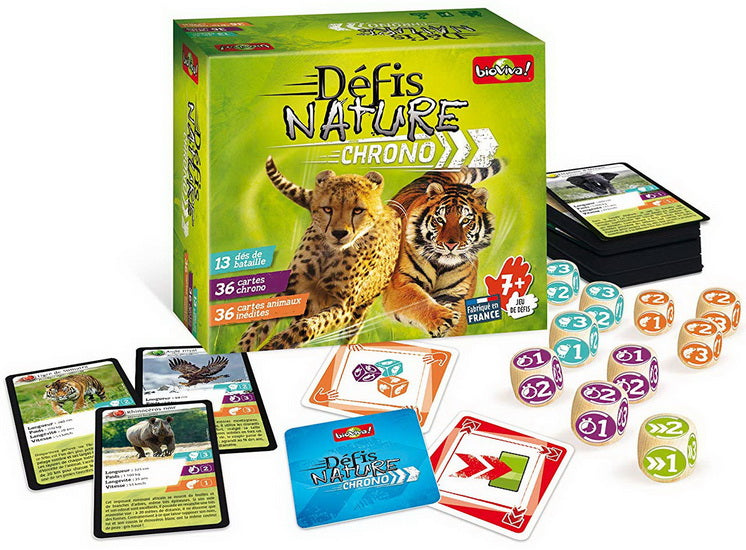 Défi nature chrono BIOVIVA 26130 Jeux 7 ans et plus