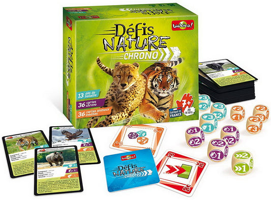 Défi nature chrono BIOVIVA 26130 Jeux 7 ans et plus