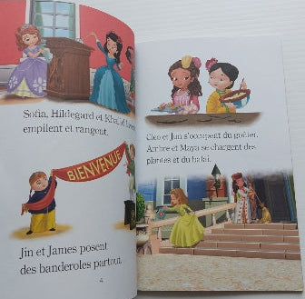 Princesse Sofia J'apprends à lire Étape 2 : Bienvenue à l'Académie royale PRESSES 9782896606269