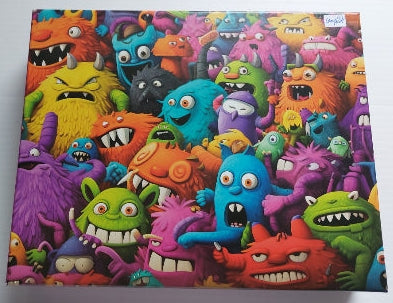 Crazy Monsters HUADADA Casse-tête 1000 morceaux