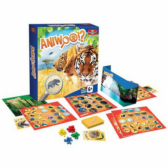 Aniwoo !? À toi de mener l'enquête... Bioviva Jeux 6 ans et plus
