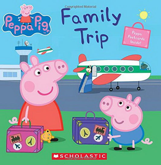Peppa Pig : Family Trip SCHOLASTIC 9781338228755